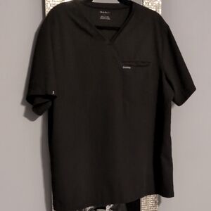 Jaanuu Black Scrubs Top